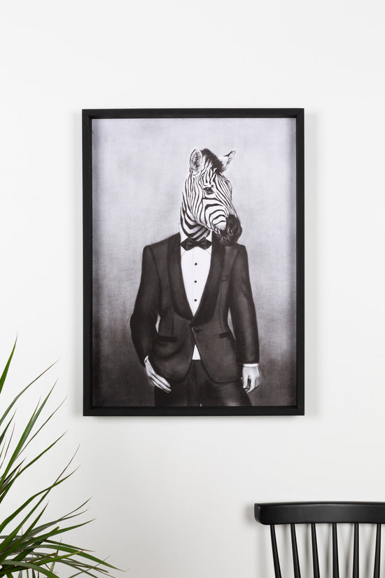 Load image into Gallery viewer, Black White Male Zebra
