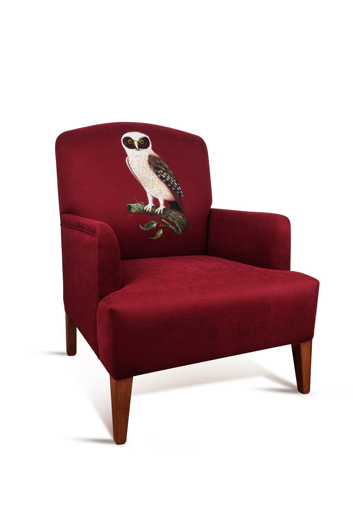 Hand Painted Bergere Owl