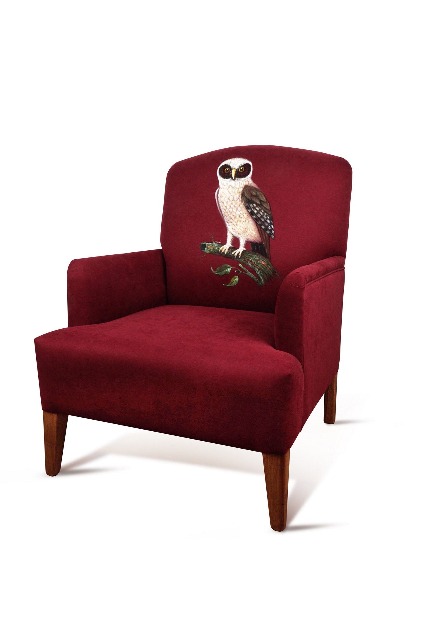 Hand Painted Bergere Owl