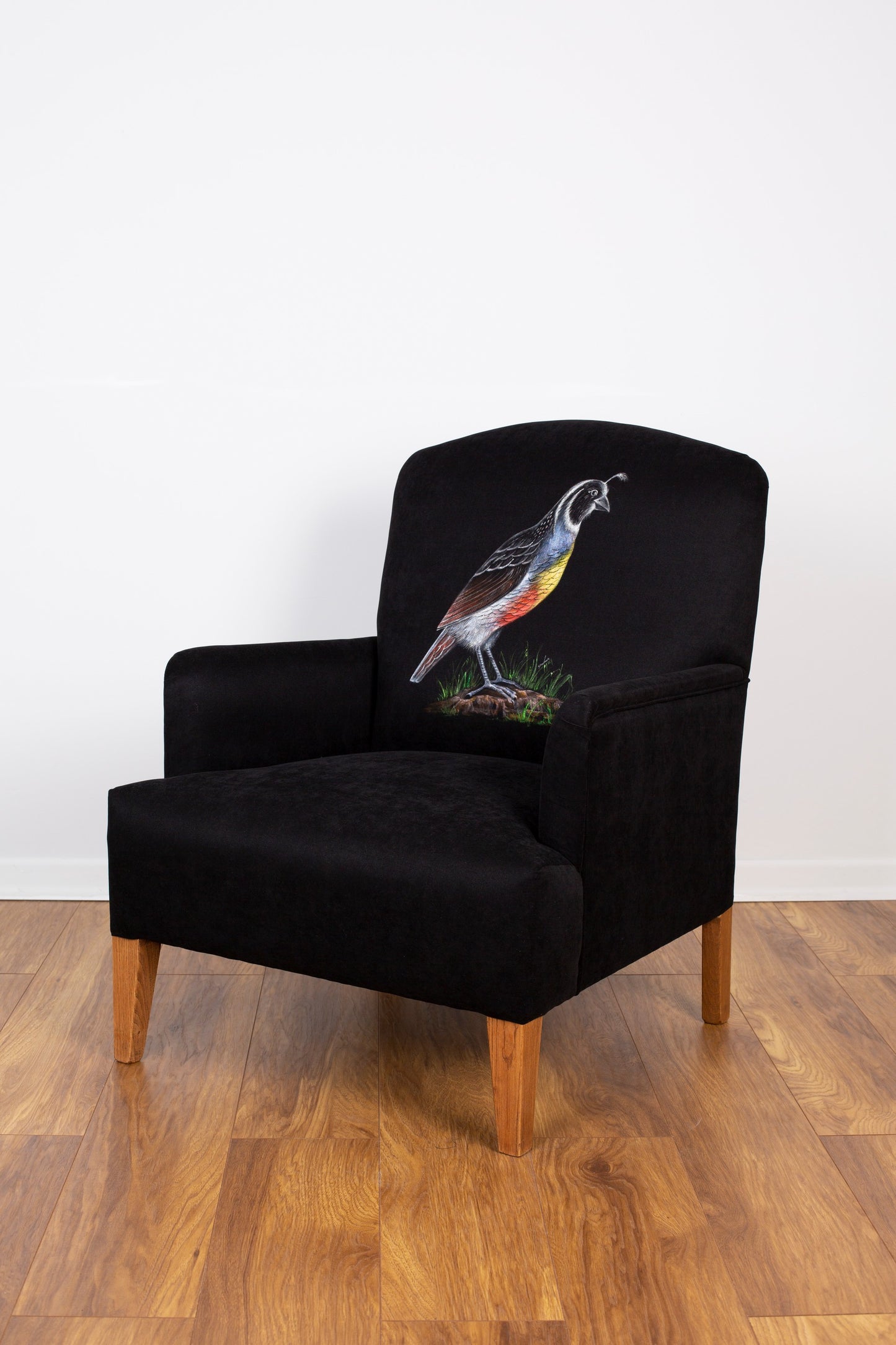 Load image into Gallery viewer, Hand Painted Bergere Partridge

