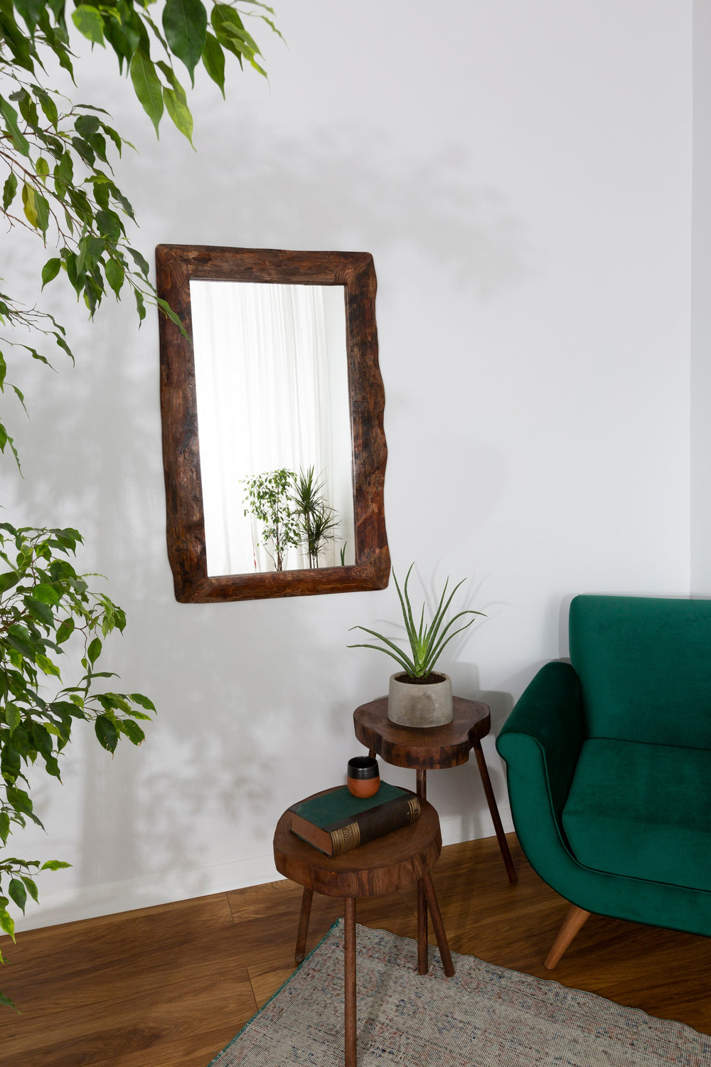 Walnut Mirror