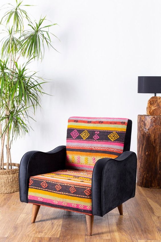 Kilim & Kadife Berjer