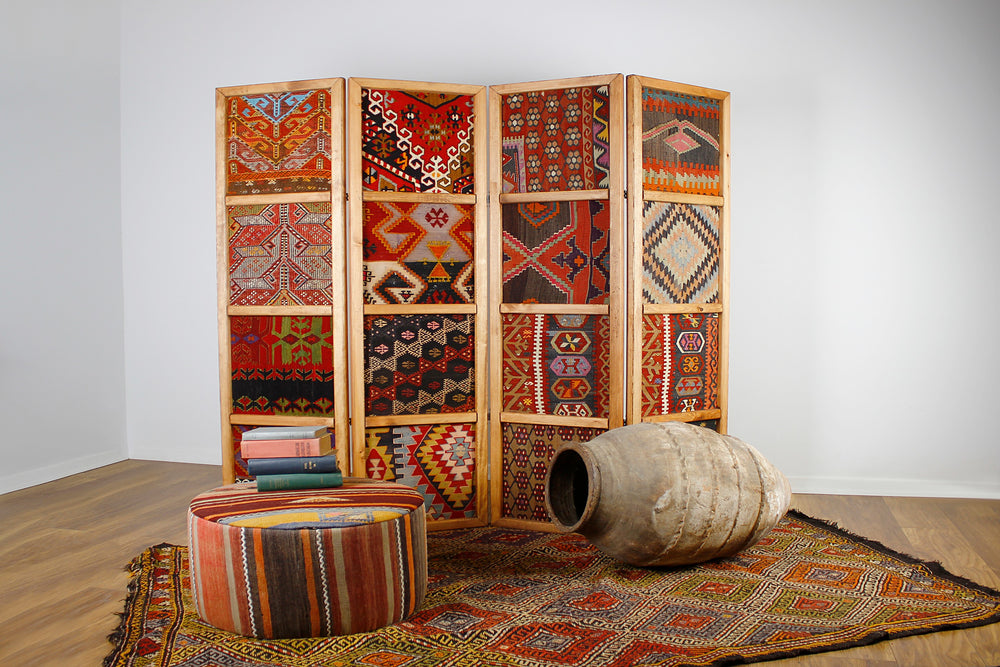 Kilim Foolding Screen